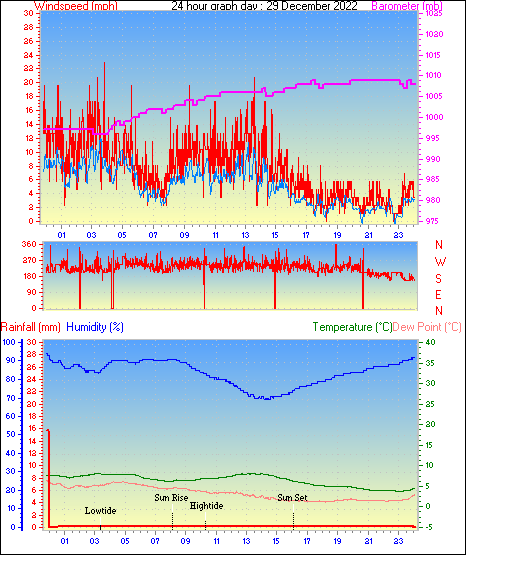 24 Hour Graph for Day 29