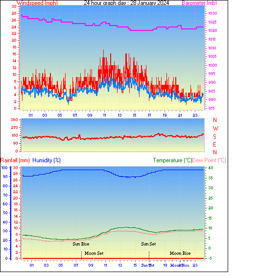 24 Hour Graph for Day 28