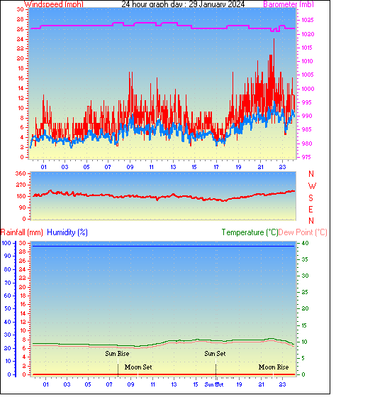 24 Hour Graph for Day 29